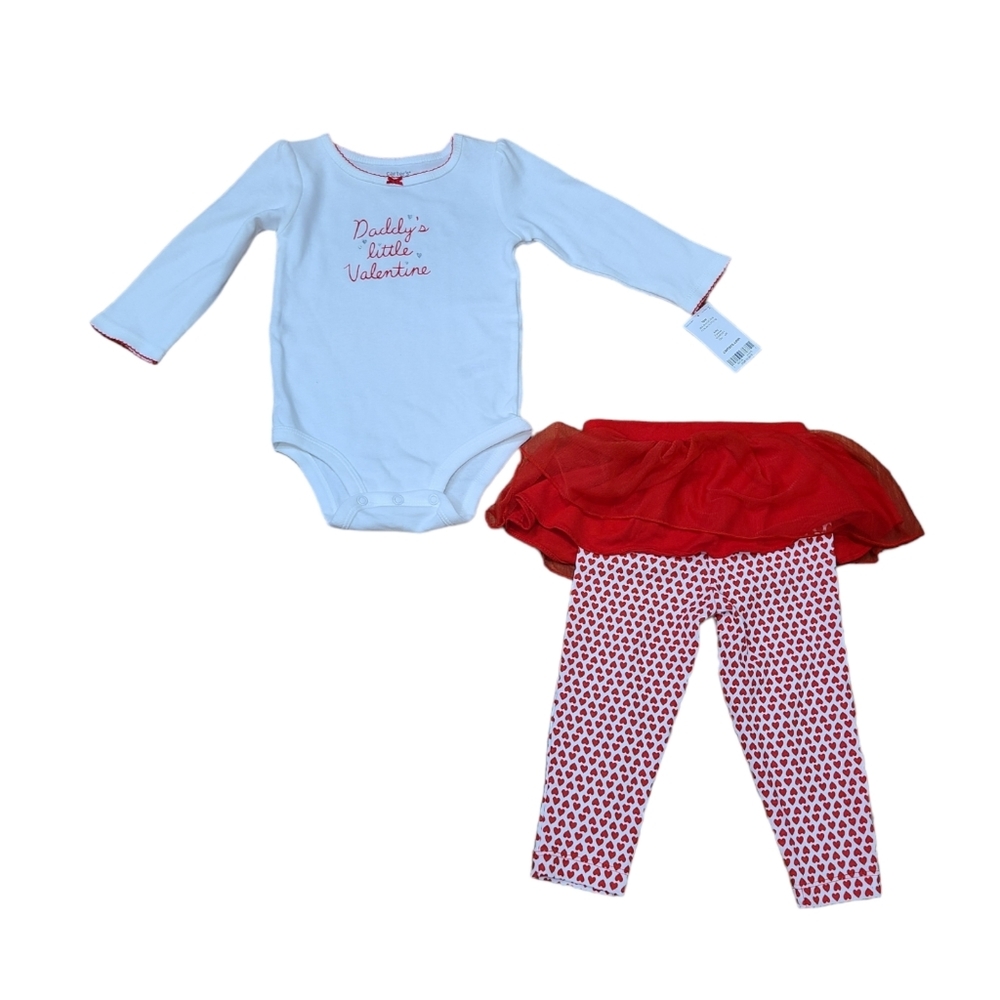 Adorable Daddy's Little Valentine Tutu Outfit 12M